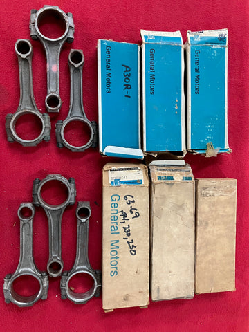 Connecting rods Steel 250 6 NOS